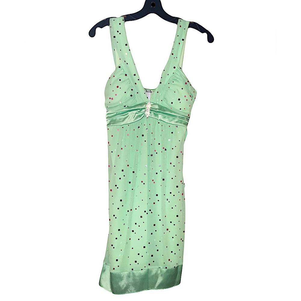 Sparkly Green Homecoming Dress
